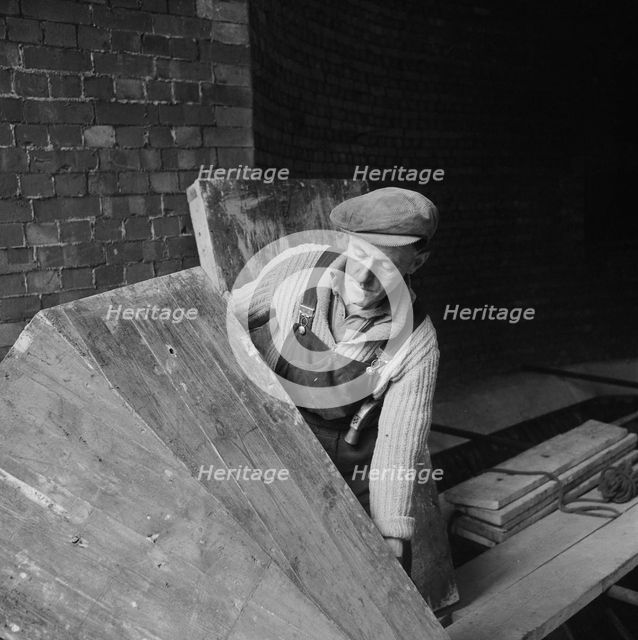 Portishead 'B' Power Station, Portishead and North Weston, North Somerset, 01/04/1957. Creator: John Laing plc.