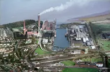Portishead Dock, North Somerset, 1970. Artist: Jim Hancock