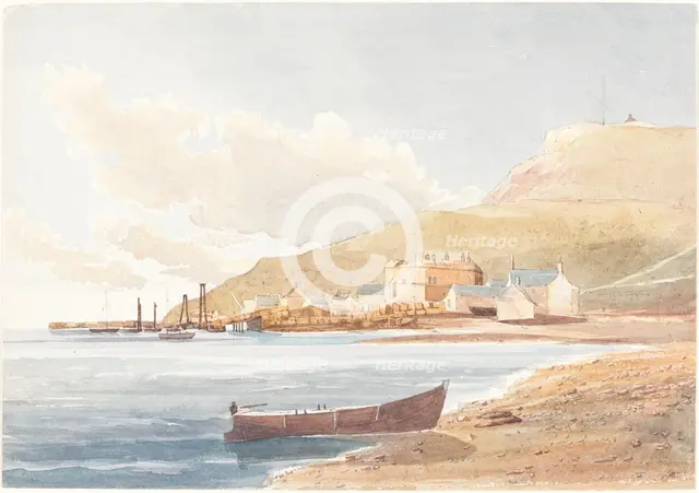Portland Castle, Dorset, 1833/1839. Creator: James Bulwer.