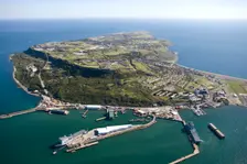 Portland Harbour and the Isle of Portland, Dorset, 2007. Artist: Historic England Staff Photographer