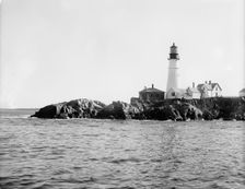 Portland Head Light, Portland, Maine, between 1900 and 1910. Creator: Unknown