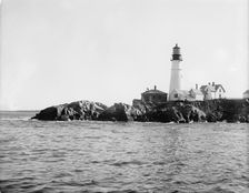 Portland Head Light, Portland, Maine, between 1900 and 1910. Creator: Unknown