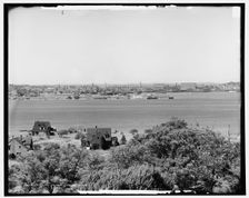 Portland, Me., from Cushing's Island, c1905. Creator: Unknown