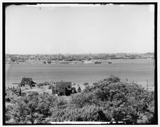 Portland, Me., from Cushing's Island, c1905. Creator: Unknown