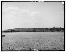 Portland, Me., from South Portland, c1905. Creator: Unknown