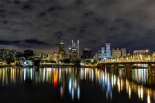 Portland Skyline. Creator: Joshua Johnston