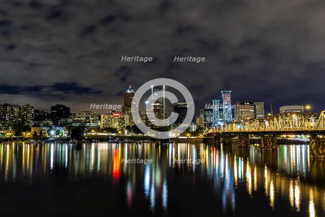 Portland Skyline. Creator: Joshua Johnston.