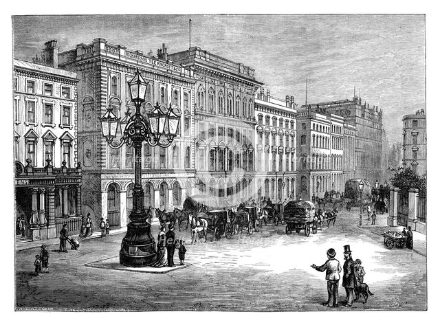 Portland Street, Manchester, late 19th century. Artist: Unknown