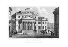 Portland Place, Brighton, East Sussex, 1829.Artist: R Winkles