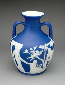 Portland Vase, Burslem, 1860/80. Creator: Wedgwood