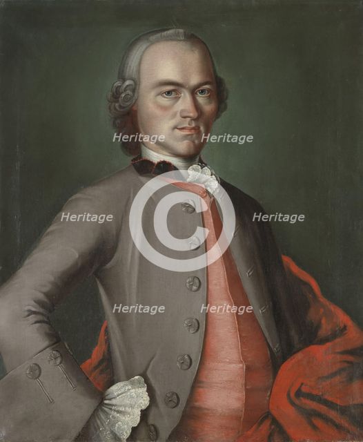 Portrait, 1763. Creator: Jacob Pedersson Lindgaard.