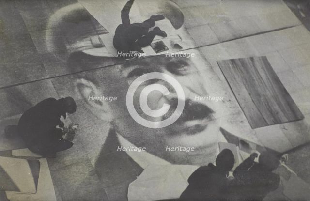Portrait, 1933. Artist: Klutsis, Gustav (1895-1938)