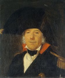 Portrait considered to be Buirette de Verrière, in uniform of a commander of the..., c1789-1793. Creator: Unknown