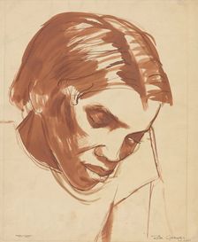 Portrait, ca.1935 - 1943. Creator: Blanche Grambs