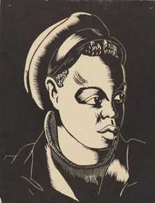 Portrait, ca.1935 - 1943. Creator: Fred Carlo