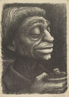 Portrait, ca.1935 - 1943. Creator: Hugh Miller