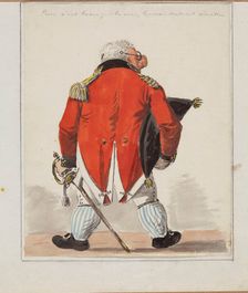 Portrait Caricature of the architect Giacomo Quarenghi (1744-1817), c. 1810