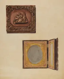 Portrait Case, 1935/1942. Creator: Vincent Murphy