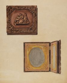 Portrait Case, 1935/1942. Creator: Vincent Murphy