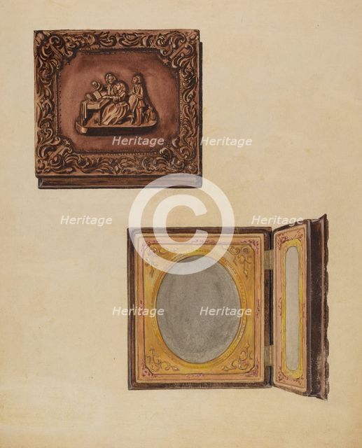 Portrait Case, 1935/1942. Creator: Vincent Murphy.