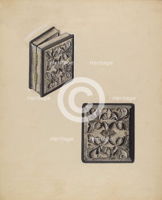 Portrait Case, 1935/1942. Creator: Anthony Zuccarello.
