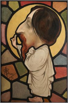 Portrait-charge de François Forichon, 1890. Creator: Albert Guillaume