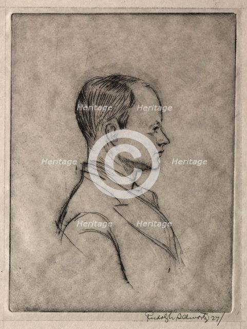 Portrait. Creator: Rudolf Schwartz (American, 1866-1912).