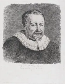 Portrait, after Van Dyck, 1770. Creator: Jean-Jacques de Boissieu