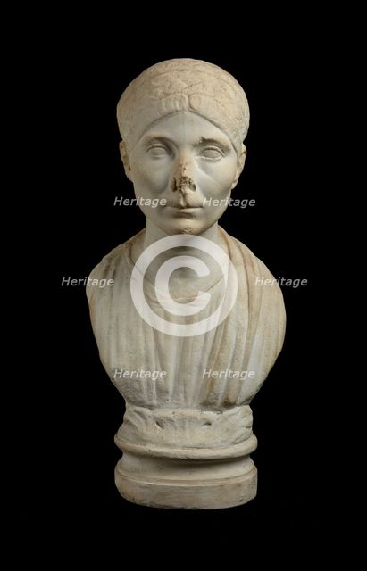 Portrait bust of woman, early 2nd century. Artist: Unknown.