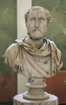 Portrait bust of a Roman Commander General, early 3rd century AD