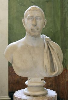 Portrait bust of a Roman, first half of 3rd century