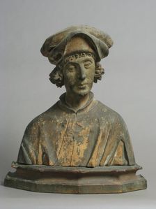 Portrait Bust of a Young Man, German, 16th century. Creator: Unknown