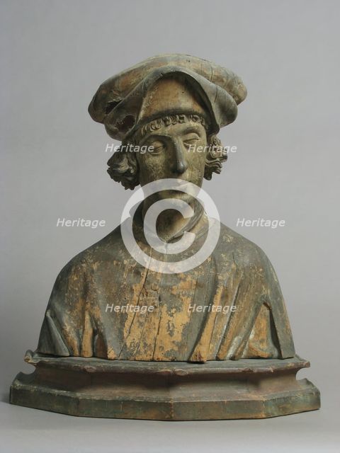 Portrait Bust of a Young Man, German, 16th century. Creator: Unknown.