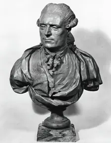 Portrait Bust of an Unknown Man, 1775/85. Creator: Unknown