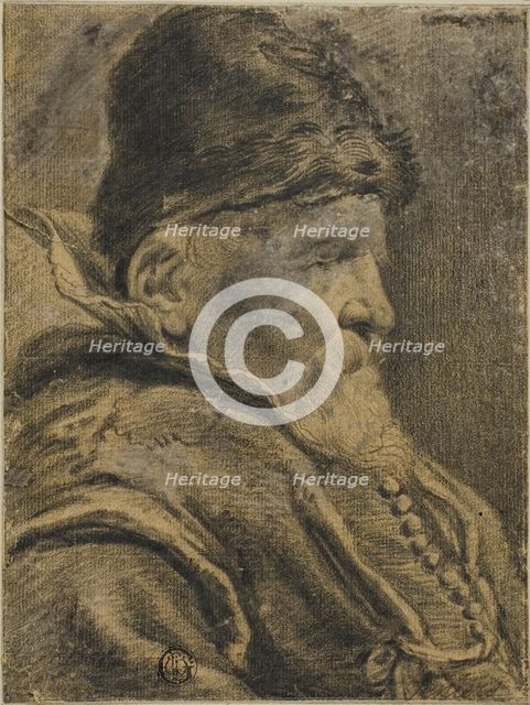 Portrait Bust of an Old Man, n.d. Creator: David Teniers II.