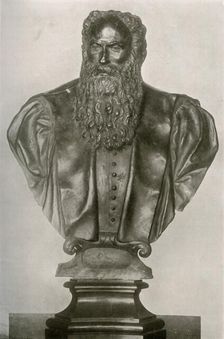 Portrait Bust of Aretino in Collection of Mr PAB Widener, Philadelphia 1908. Creator: Unknown