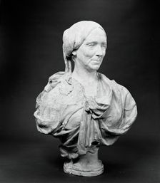 Portrait Bust of Comtesse d'Affry, née Lucie de Maillardoz (1816-1897), 1860/70. Creator: Jean-Baptiste Carpeaux