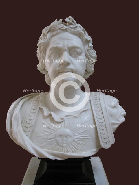 Portrait Bust of Emperor Peter the Great, Mid of the 18th cen.. Artist: Anonymous  