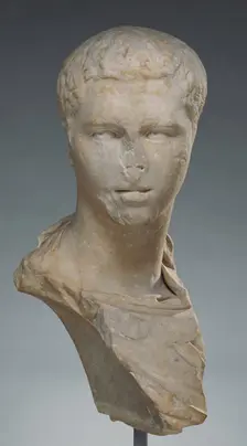 Portrait Bust of Geta, early 3rd century A.D. Creator: Unknown