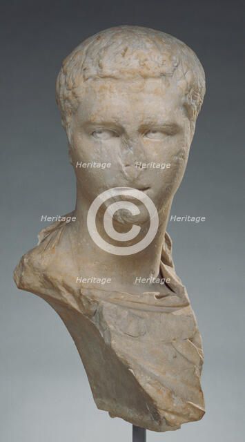 Portrait Bust of Geta, early 3rd century A.D. Creator: Unknown.
