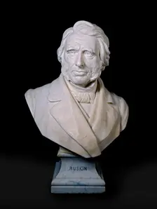 Portrait Bust of John Ruskin, 1881. Artist: Joseph Edgar Boehm