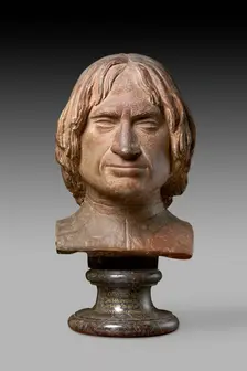 Portrait bust of Lorenzo de Medici, late 15th century. Creator: Anon