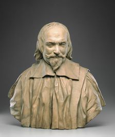 Portrait Bust of Ottaviano Acciaiuoli, c1659. Creator: Ercole Ferrata