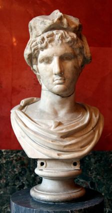 Portrait bust of Paris, Son of the Trojan King Priam