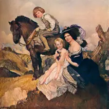 Portrait Group 1908. Artist: George Washington Lambert