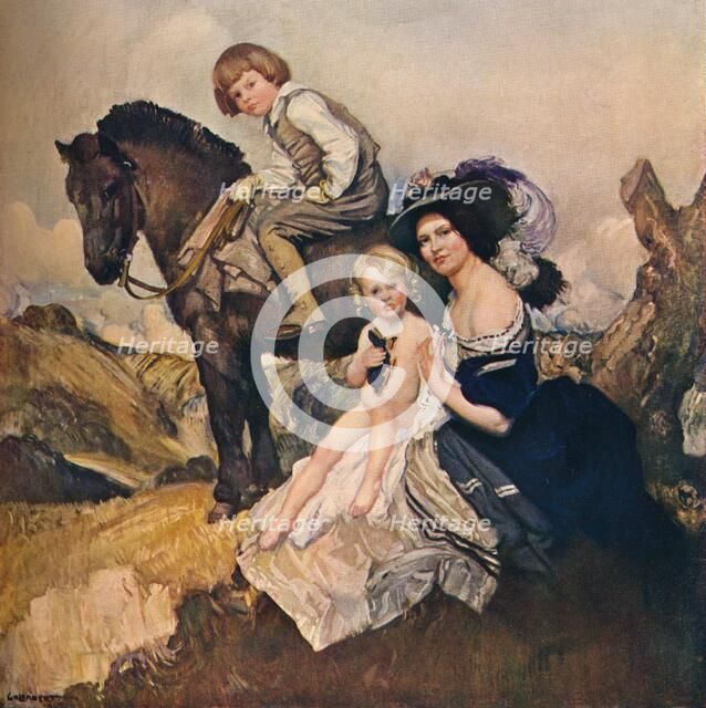 'Portrait Group', 1908. Artist: George Washington Lambert.