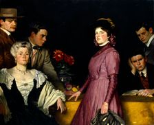 Portrait Group, 1910. Creator: William Strang
