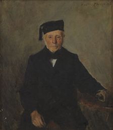 Portrait d'un vieillard, 1882. Creator: Louis Picard