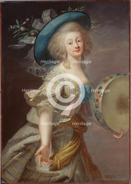 Portrait d'une danseuse, c1780 - 1789. Creator: Elisabeth Louise Vigee-LeBrun.