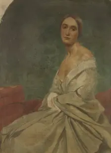 Portrait d'une femme. Creator: Henry Scheffer